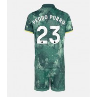 Tottenham Hotspur Pedro Porro #23 Tredje Tröja Barn 2024-25 Kortärmad (+ Korta byxor)